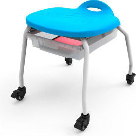 Luxor Stackable Classroom Stool w/ Wheels & Storage 23