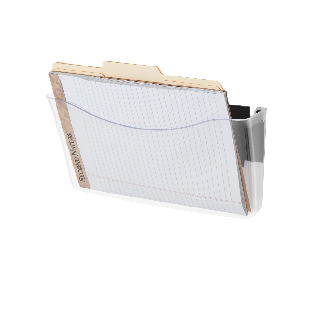 Rubbermaid Unbreakable Magnetic Wall File, Letter Size, Clear (Min Order Qty 4) MPN:65986