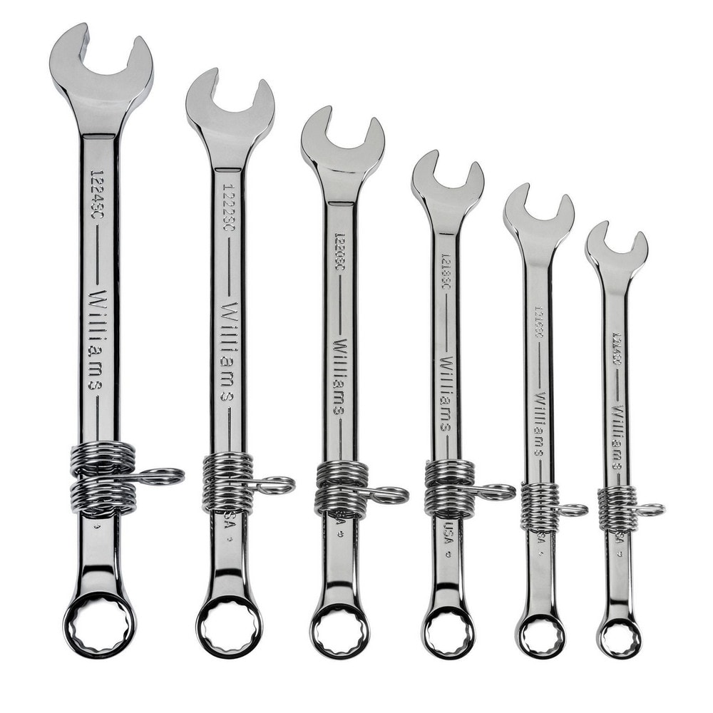 Wrench Sets, System Of Measurement: Inch , Container Type: Box , Wrench Size: 7/16 in, 1/2 in, 9/16 in, 5/8 in, 11/16 in, 3/4 in  MPN:WS-6-TH