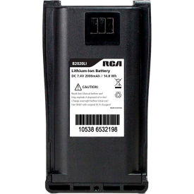 RCA Handheld Radio Battery Lithium-Ion High Capacity 2000mAh B2020LI