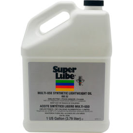 Super Lube® Multi-Use Synthetic Lightweight Oil ISO 22 1 Gallon Bottle - Pkg Qty 4 50240
