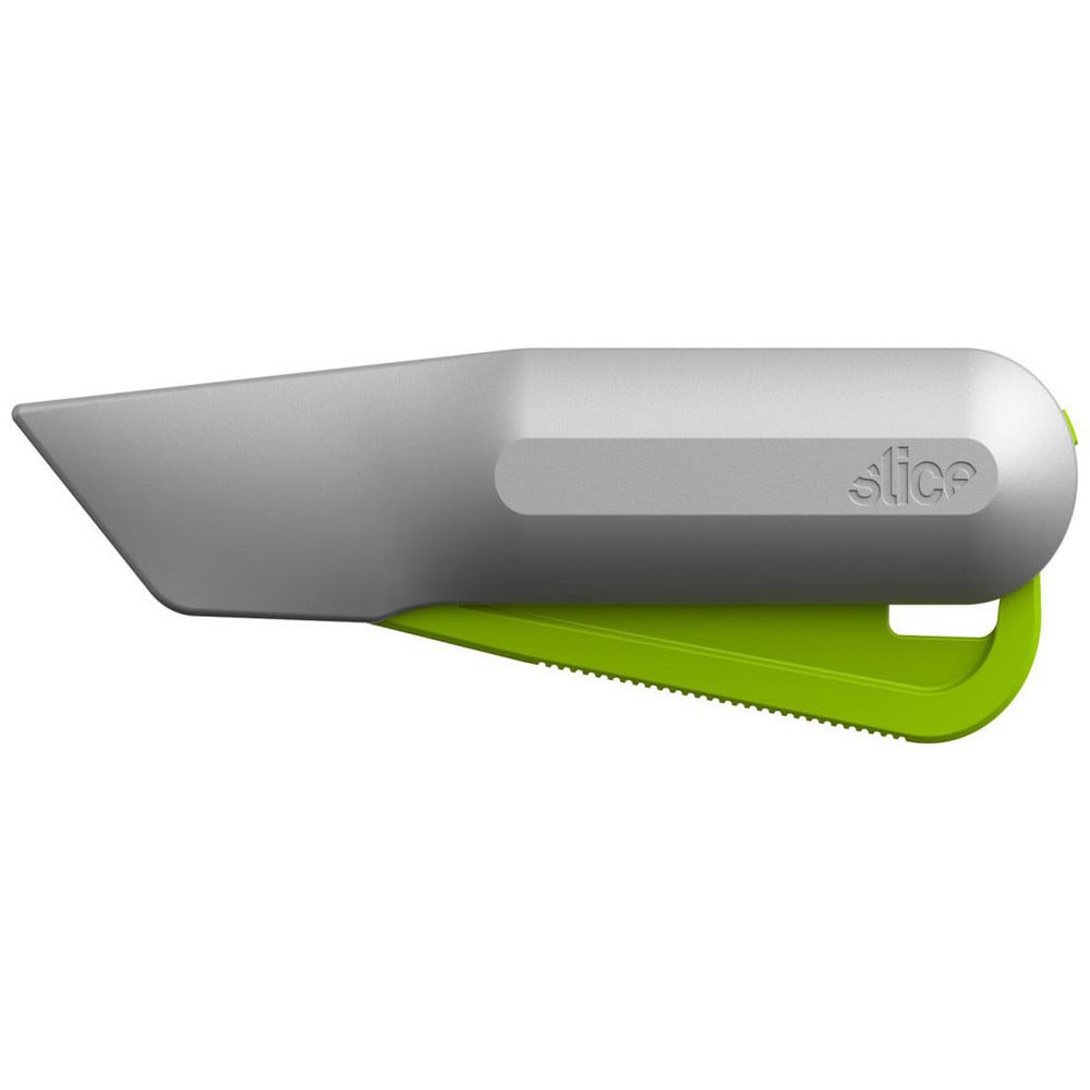 Utility Knives, Snap Blades & Box Cutters, Blade Type: Utility, Rounded Tip , Handle Material: Aluminum Alloy, Metal, Glass Filled Nylon, Stainless Steel  MPN:10493