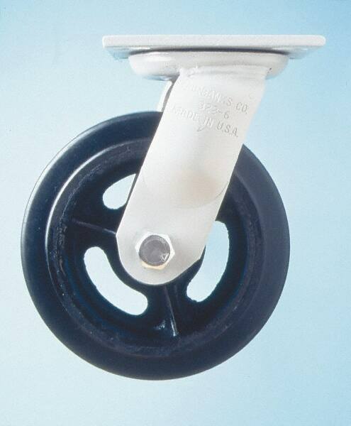 Swivel Top Plate Caster: Polyolefin, 5