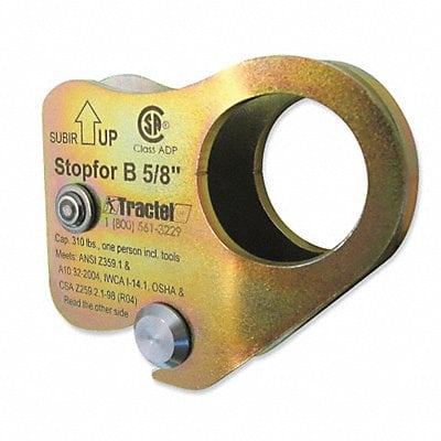 Rope Grab Steel Size 5/8 In. MPN:WB58
