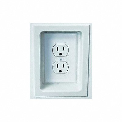 Trim Ring 1 Gang White MPN:ETR-SINGLE