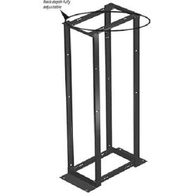 Hoffman E4DRS19FM45U 4 Post Rack Sq. H 19