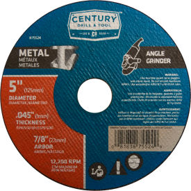 Century Drill 75524 Cutting Wheel 5
