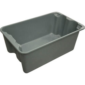 MFG Tray Molded Fiberglass Toteline Nest & Stack Tote 20-1/2