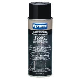 Sprayon SP610 Anti-Static Spray 11.5 oz. Aerosol Can - SC0610000 - Pkg Qty 12 SC0610000