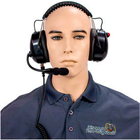 RCA HS65NR-X03S High Noise Reduction Two-Way Radio Headset Over the Head Dual Muff HS65NR-X03S