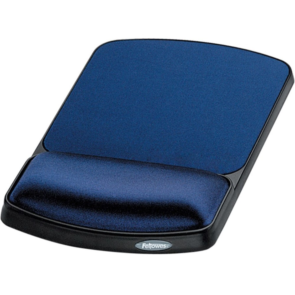 Fellowes Gel Wrist Rest/Mouse Pad, Sapphire (Min Order Qty 2) MPN:98741