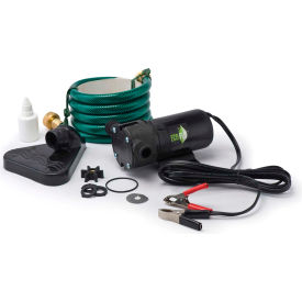 Eco-Flo PUP61DC Portable Light Weight Utility Pump W/6 Ft Garden Hose & Suction Accessory -360 GPH PUP61DC