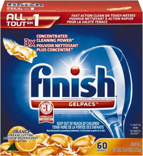 Dish Detergent Gelpacs, Orange Scent, 54/Box, 4 Boxes/Carton MPN:RAC81181CT