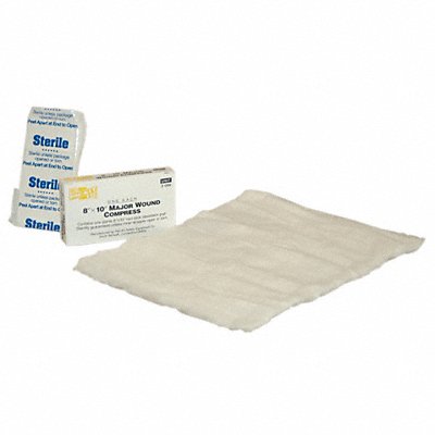 Compress Sterile White No Gauze MPN:3-008