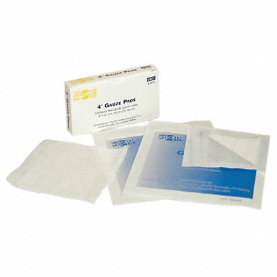 Gauze Pad Sterile White No Gauze PK2 MPN:3-014