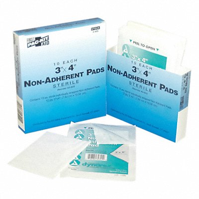 Gauze Pad Sterile White No Gauze PK10 MPN:3-605
