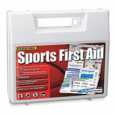 First Aid Kit Plastic 71 Pieces MPN:SM-134