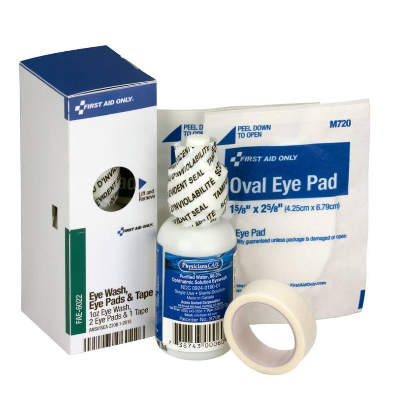 First Aid Only SmartCompliance Refill Eye Wash Kit (Min Order Qty 13) MPN:FAE6022