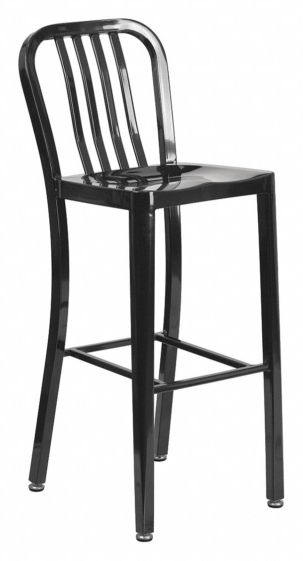 Stool 330 lb Black 15-1/2 Seat W MPN:CH-61200-30-BK-GG