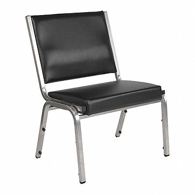 Herc Bar Chair Silver Frame Blk Vinyl MPN:XU-DG-60442-660-1-BV-GG
