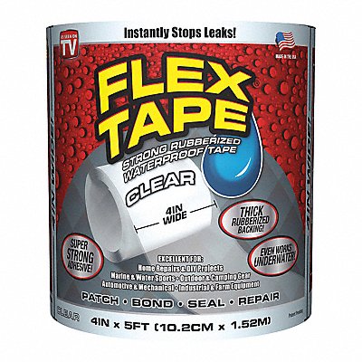 Rubberized Tape Clear 4 MPN:TFSCLRR0405