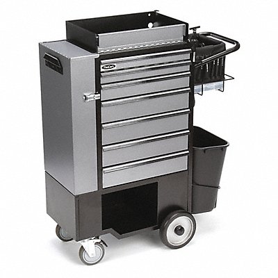 Black Light Duty Tool Utility Cart MPN:FC-100CSNT