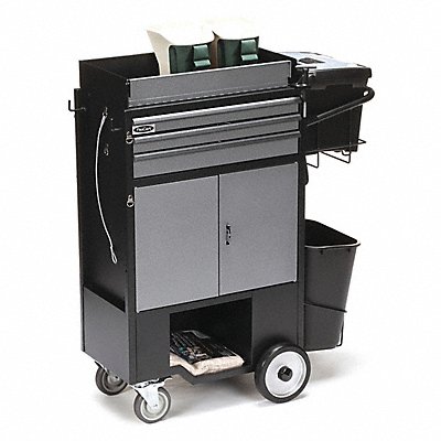 Black Light Duty Tool Utility Cart MPN:FC-300PCWT