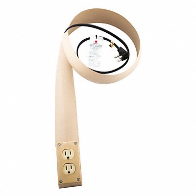 Covered Ext Cord 14 ft 12ft Covered Beg MPN:12' EF3