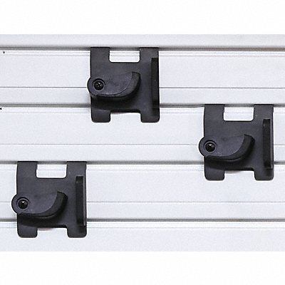 Slatwall Grvty Hk Plastic LdCap 15lb PK3 MPN:FSH-018-3