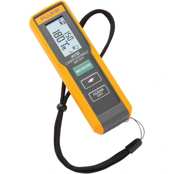 Laser & Ultrasonic Distance Finders, Type: Laser, Minimum Distance: 0.6 ft, Maximum Distance (Meters): 40.00, Maximum Distance (Feet): 131.00 MPN:FLUKE-417D