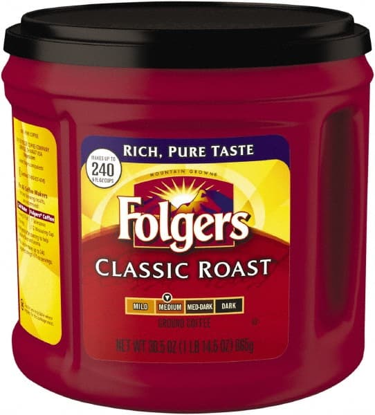 Coffee, Classic Roast, Ground, 25.9 oz Canister MPN:FOL20421EA