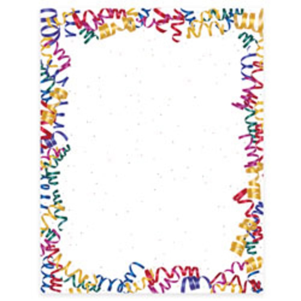 Gartner Studios Design Paper, 8 1/2in x 11in, 60 Lb, Confetti, Pack Of 100 Sheets (Min Order Qty 8) MPN:70507