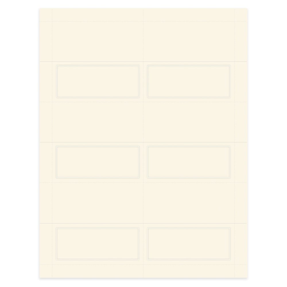 Gartner Studios Place Cards, Pearlized, 4in x 3in, Ivory, Pack Of 48 (Min Order Qty 12) MPN:83004