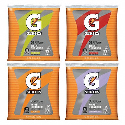 Sports Drink Mix Assorted 2.5 gal PK32 MPN:03944