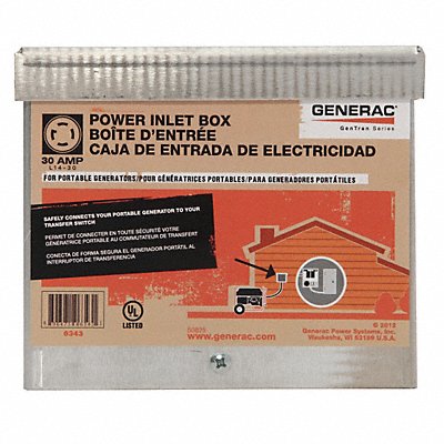 Power Inlet Box 30 Amp AC MPN:6343