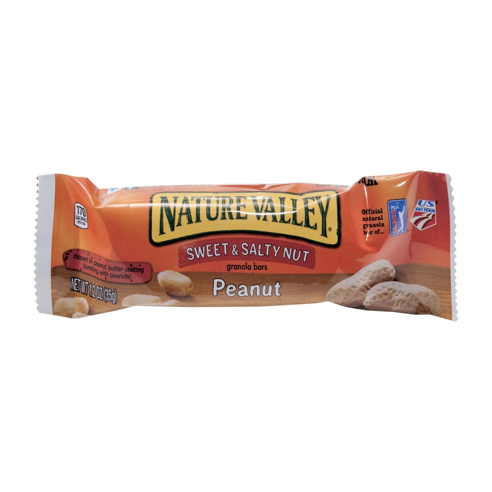 Nature Valley Sweet & Salty Nut Granola Bars, Peanut Butter, 1.2 Oz, Box Of 16 (Min Order Qty 4) MPN:42067000
