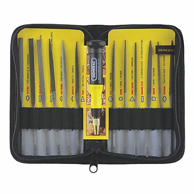 Needle File Set Swiss 5-1/2 in L MPN:707475