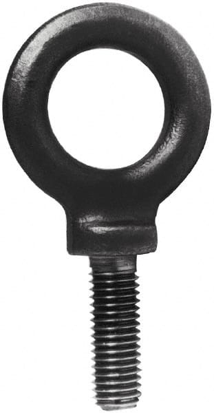 Fixed Lifting Eye Bolt: With Shoulder, 2,400 lb Capacity, 1/2-13 Thread, Grade 1030 Steel MPN:14641