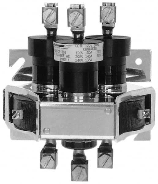 General Purpose Relays, Terminal Type: Screw , Contact Form: 3PST , Base Shape: Standard , Standards Met: CSA File LR2416 MPN:DFC3-301S