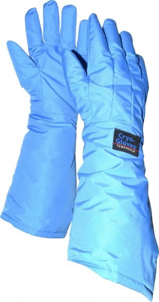 General Purpose Work Gloves: Large, Nylon Taslan MPN:EBL