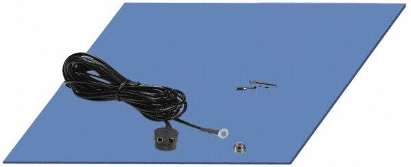 Anti-Static Table Mat Kit: 48 & 4.0' Long, 24' Wide, Static Dissipative Antistatic Matting MPN:42475