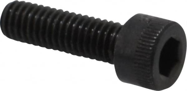 Socket Cap Screw: M6 x 1, 20 mm Length Under Head, Socket Cap Head, Hex Socket Drive, Alloy Steel, Black Oxide Finish MPN:.6C20KCS