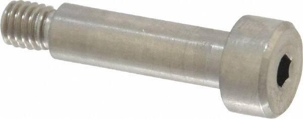 Shoulder Screw: 6 mm Shoulder Dia, 20 mm Shoulder Length, M5x0.80, 18-8 & 303, Stainless Steel, Hex Socket MPN:MSCB393-13A MOD