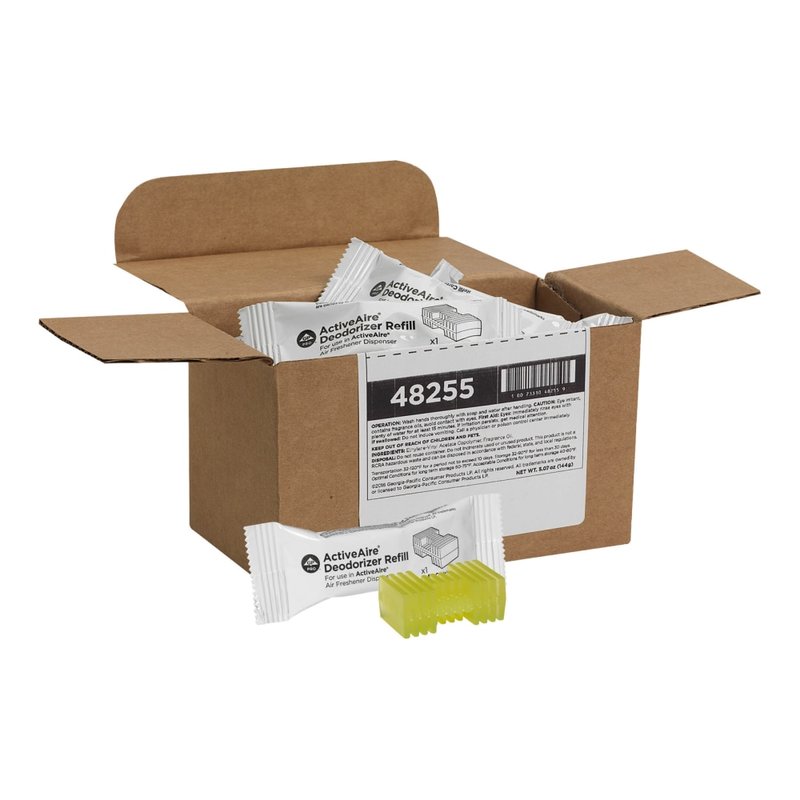ActiveAire by GP PRO Automated Freshener Dispenser Refill Cartridges, Citrus Scent, 19 Oz, Case Of 12 MPN:48255