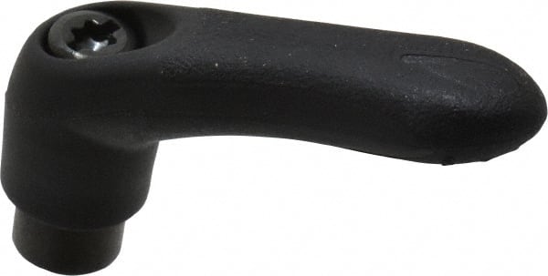 Adjustable Clamping Handle: 1/4-20 Thread, 0.39