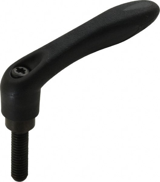 Adjustable Clamping Handle: 5/16-18 Thread, 0.53