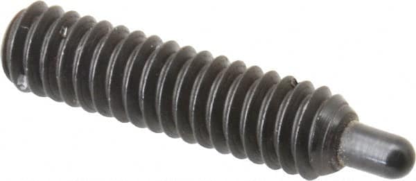 Threaded Spring Plunger: 1/4-20, 1
