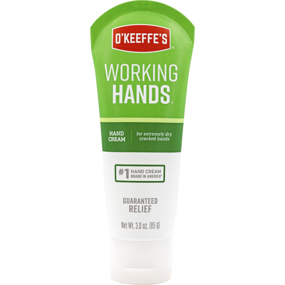 O-Keeffes Working Hands Hand Cream - Cream - 3 fl oz - For Dry Skin - Applicable on Hand - Cracked/Scaly Skin - Moisturising, Hypoallergenic - 1 Each (Min Order Qty 6) MPN:K0290001
