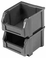Plastic Hopper Stacking Bin: Blue MPN:DX360B
