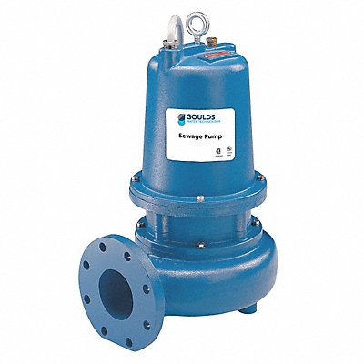 3 HP Sewage Ejector Pump 460VAC MPN:WS3034D3